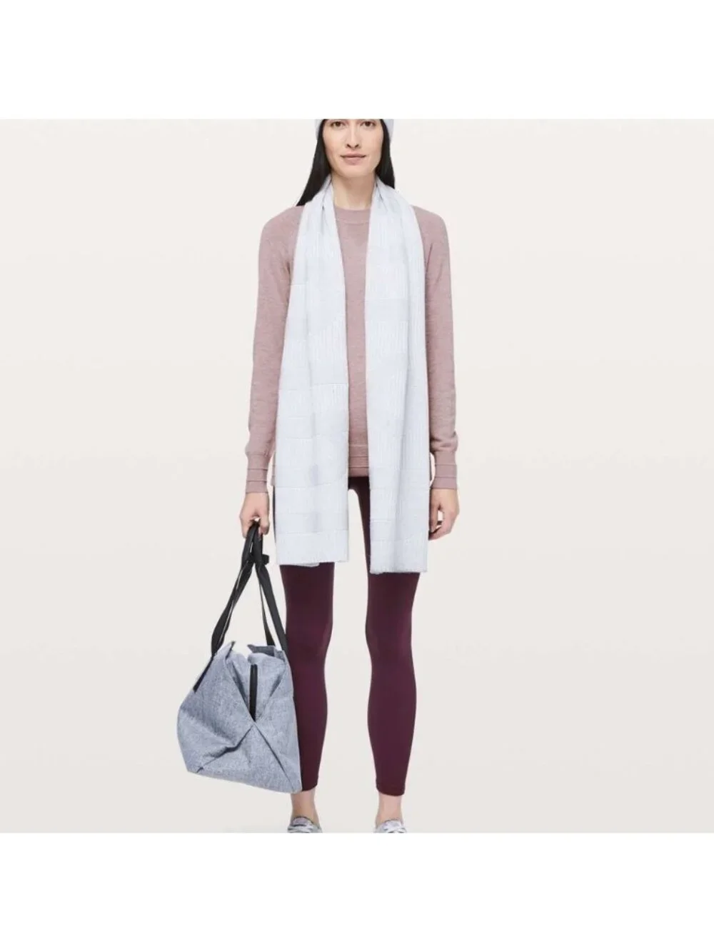 Lululemon Apres Your Way Sweater Heathered Smoky Blush